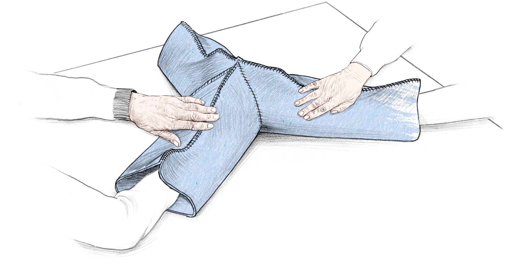 Illustration handschuhartige "Intimus"
