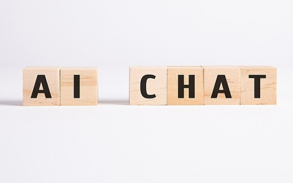 Schriftzug AI CHAT