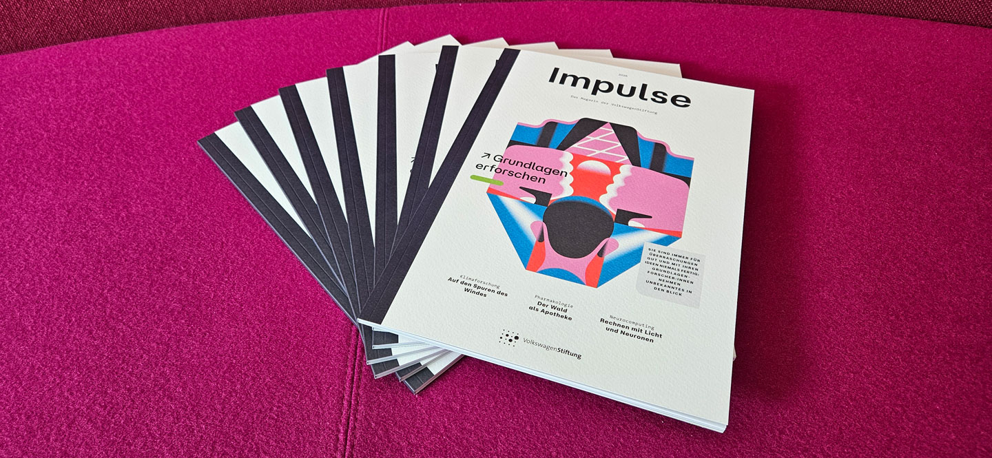 Cover des Impulse Magazins 2026 - Grundlagenforschung