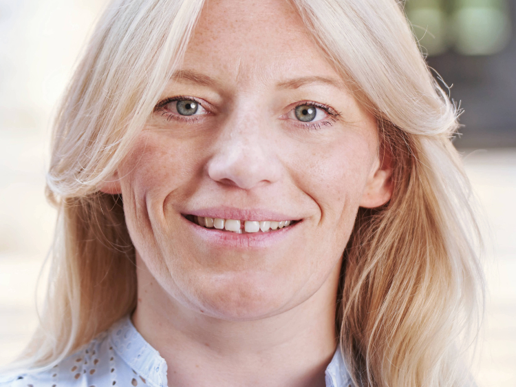 Zu sehen ist Sandra Zimmermann.