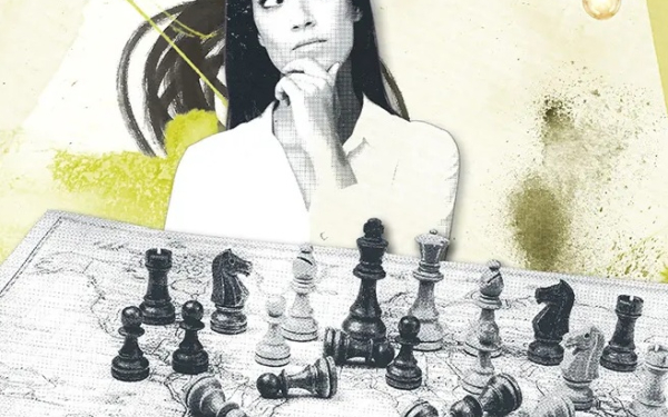 Man with hands outstretched in welcome