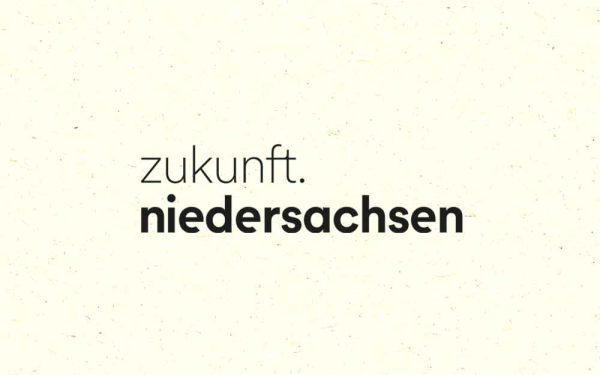 Schriftzug zukunft.niedersachsen