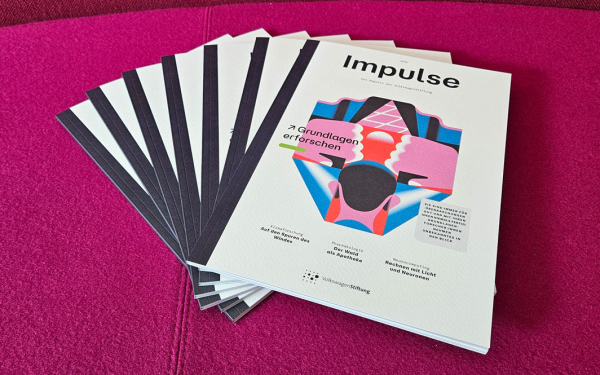 Cover des Impulse Magazins 2026 - Grundlagenforschung