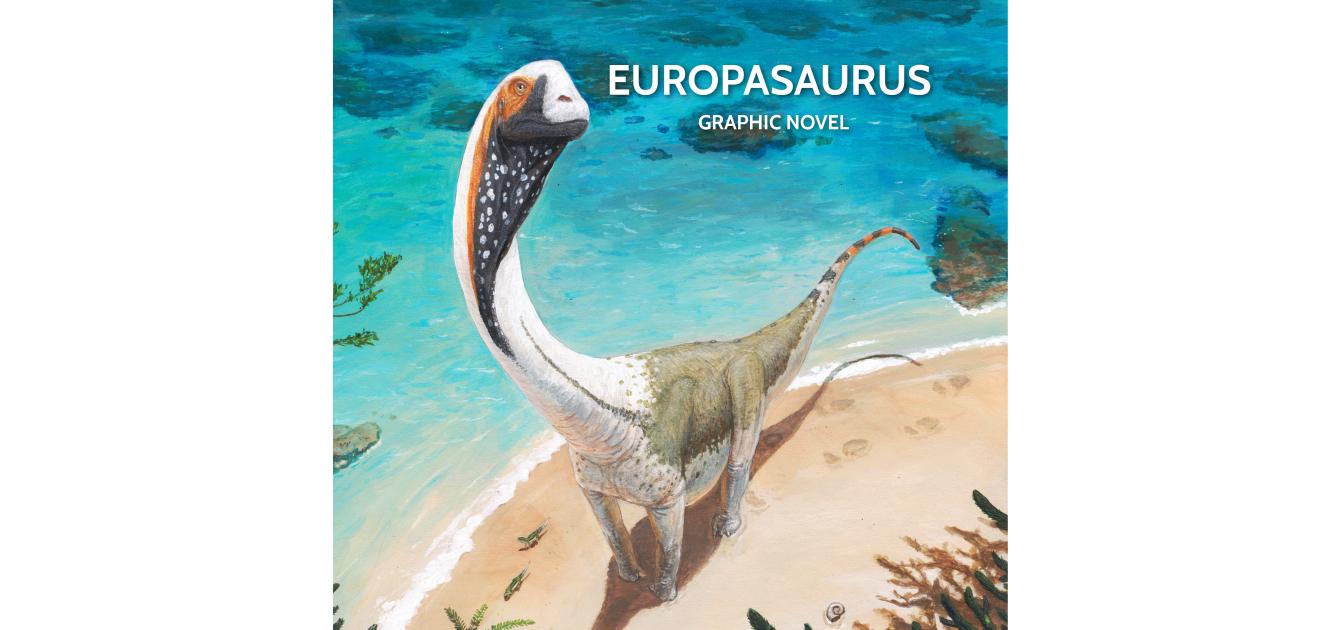 Illustration Europasaurus der Graphic Novel 