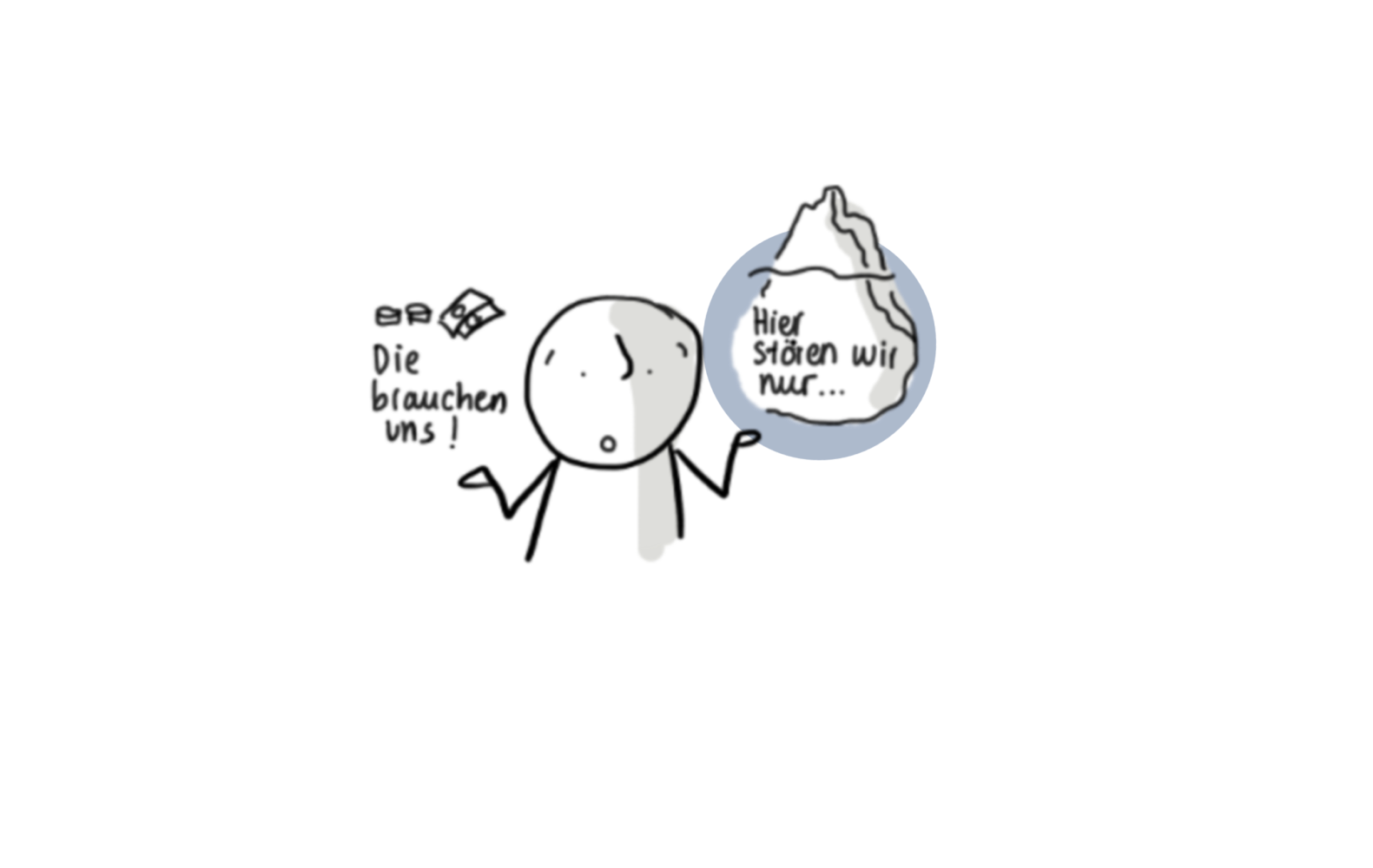 Sketchnote - Abwägung