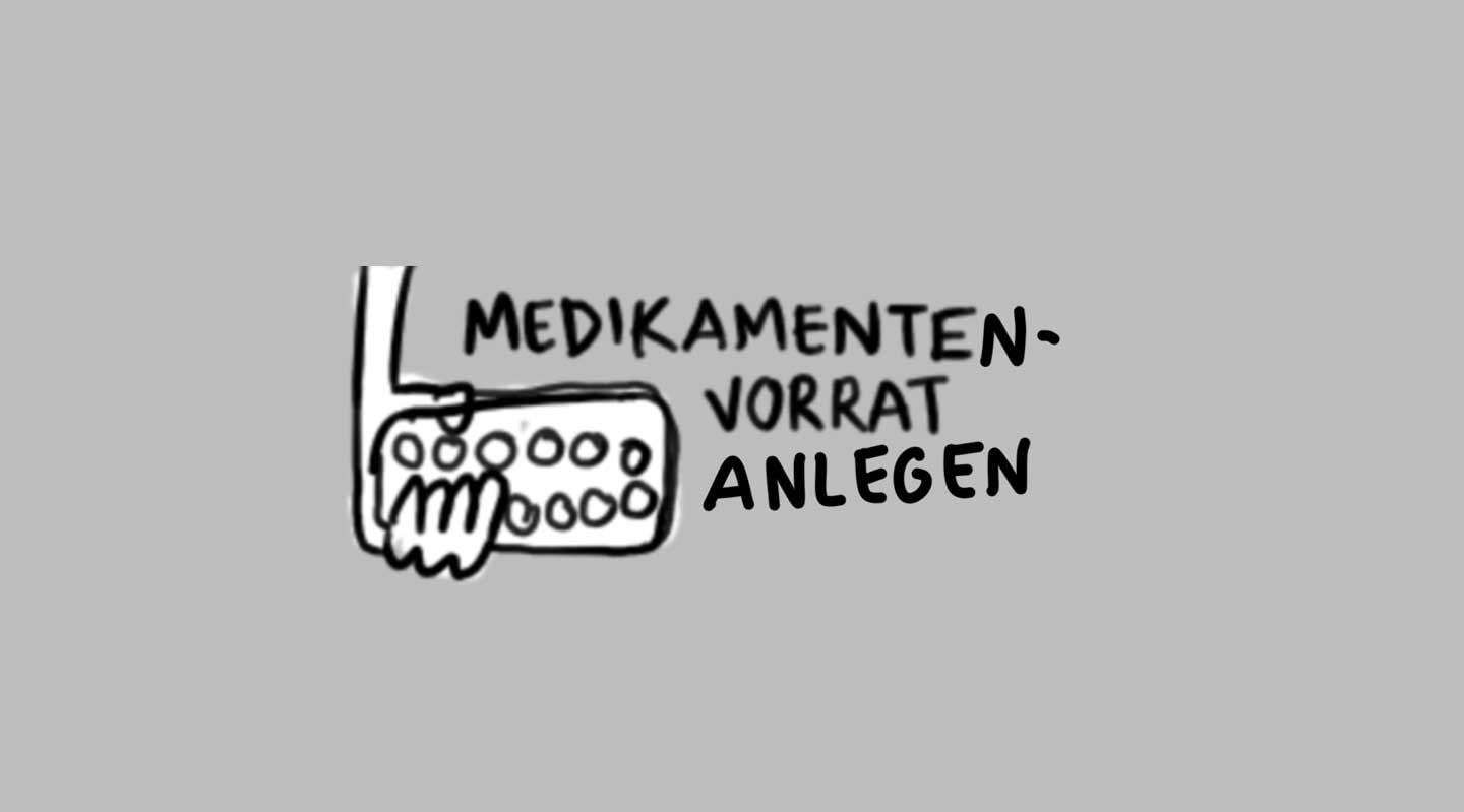 Illustration zu Medikamentenvorrat anlegen