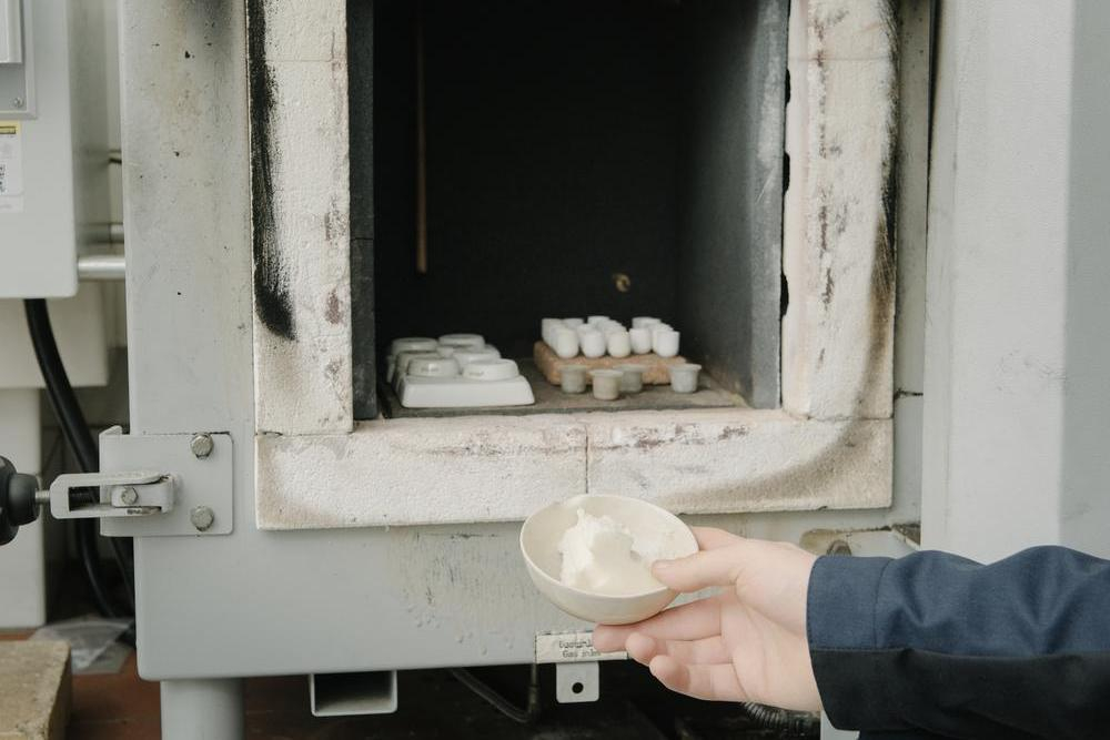Kleine Probenmengen, die in Keramiktiegeln auf eine Thermowaage gegeben und anschließend pyrolysiert werden, geben Auskunft darüber, wann welche Stoffe in die Gasphase übergehen.