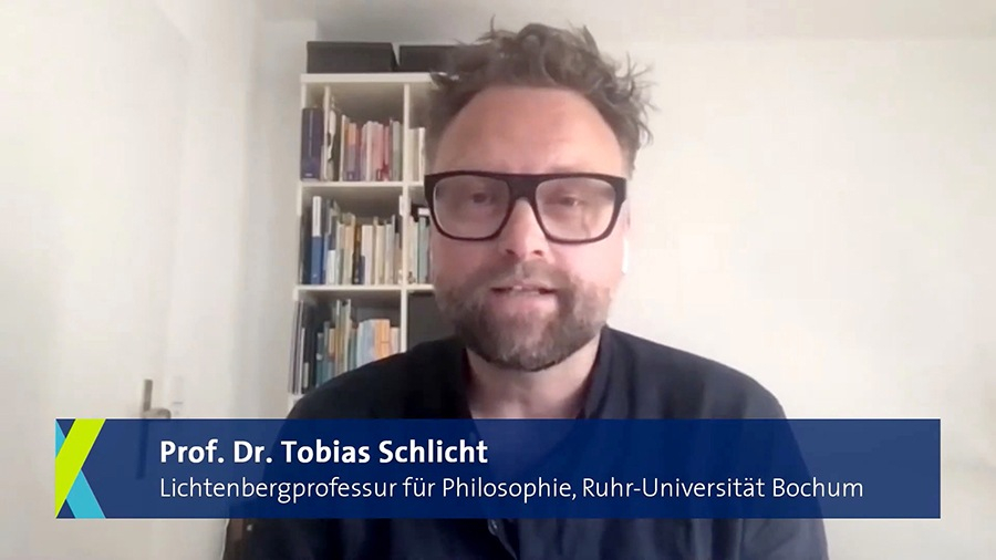 Lichtenberg-Professor Dr. Tobias Schlicht von der Ruhr-Universität Bochum ist zu sehen
