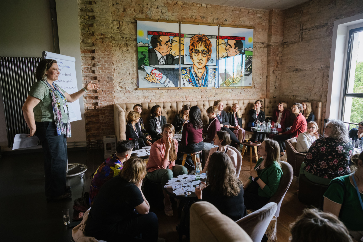 Workshop mit Personen