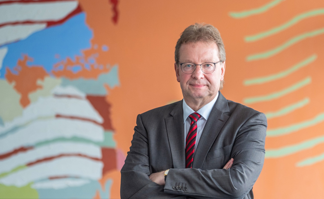 Mann im Portrait