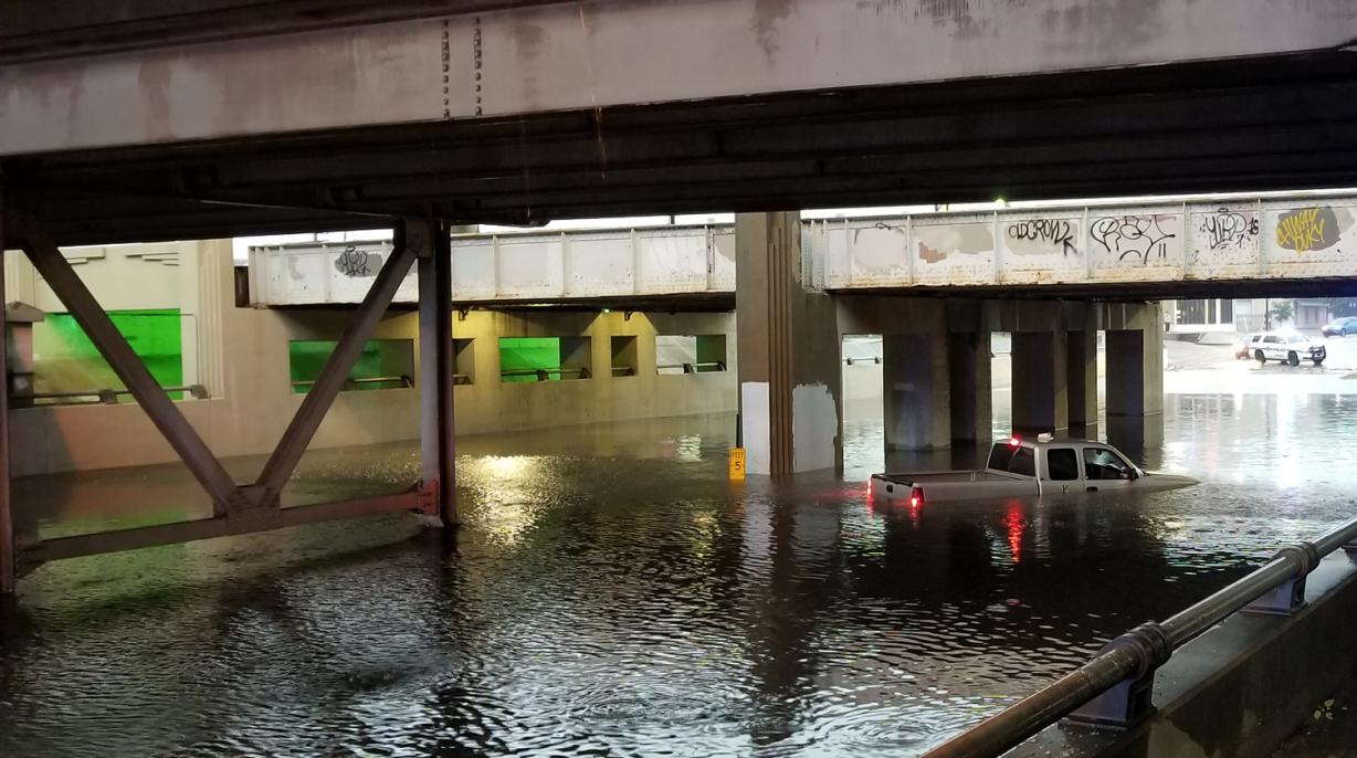 Überflutung in News Orleans, Mai 2018