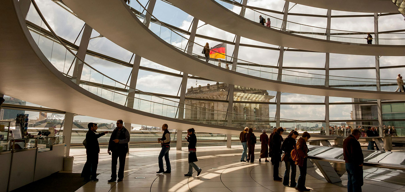 Reichstagkuppel von Innen