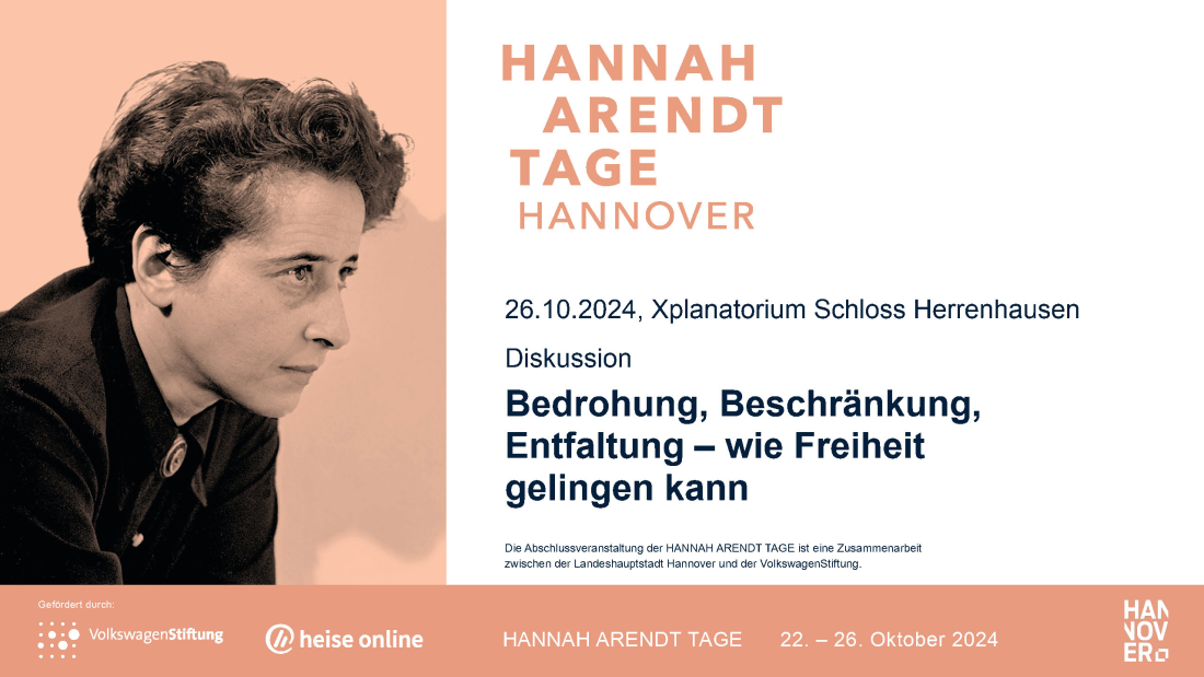Hannah Arendt Tage 2024 - Abschlussveranstaltung